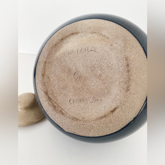 Handmade Pottery Teapot – Rustic Glazed Stoneware Ceramic, Beige and Grey - Picture 11 of 11